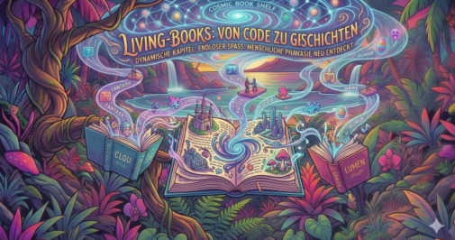 Living Books - Von Code zu Geschichten, Cover