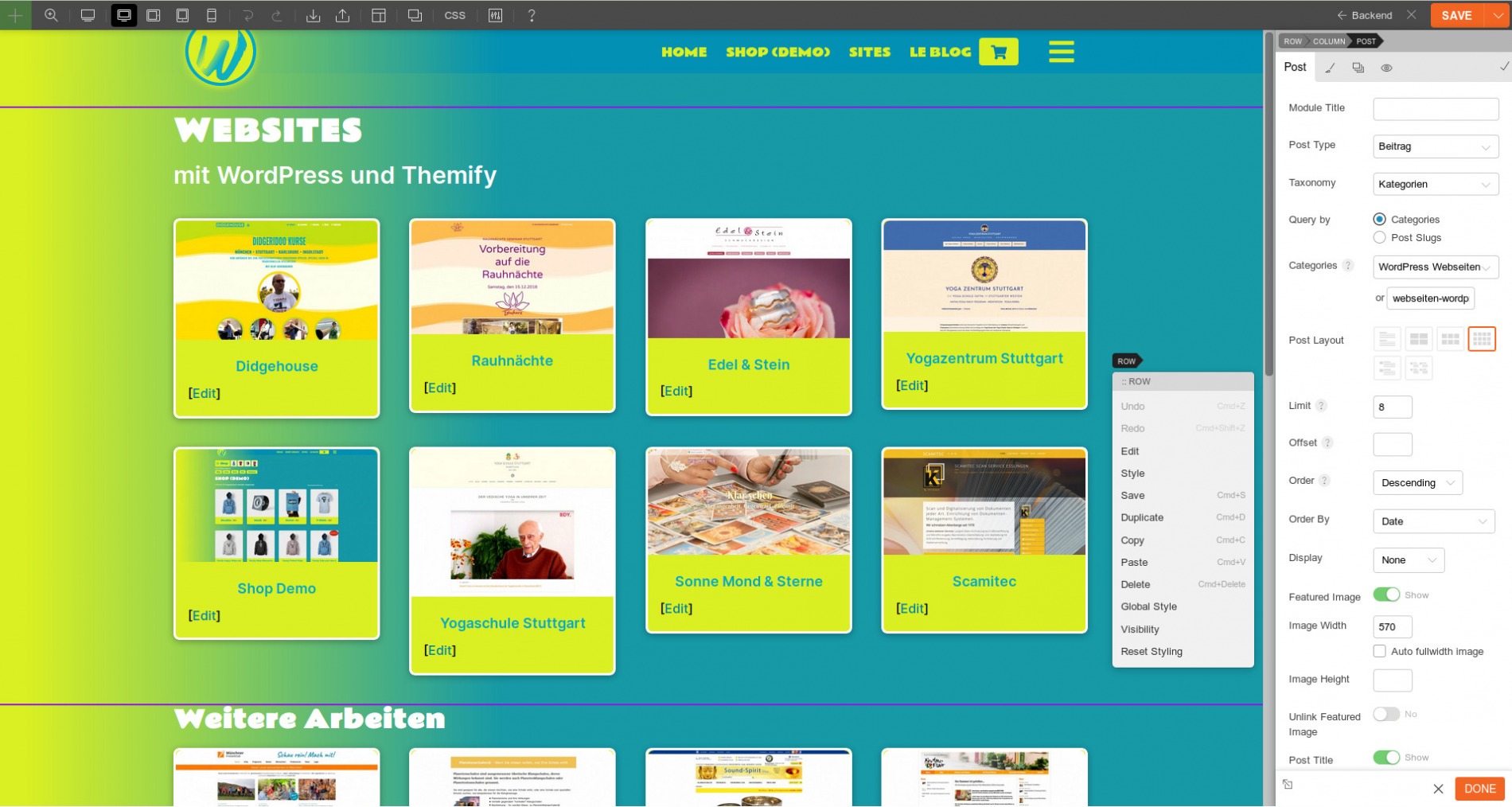 Webstylerei_Home_with_Themify_Builder_2