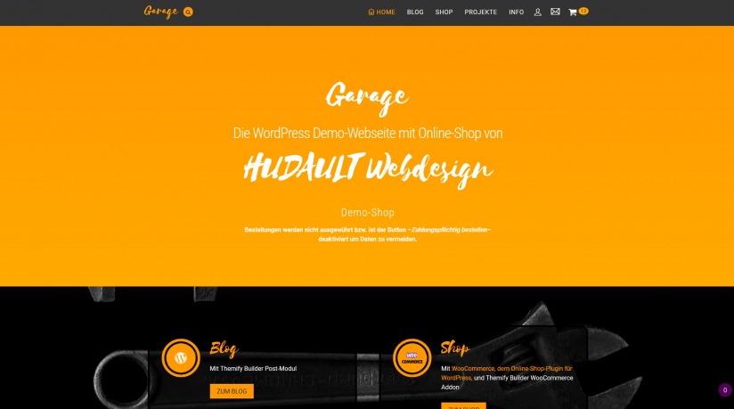 hudault_online_shop_demo_screenshot